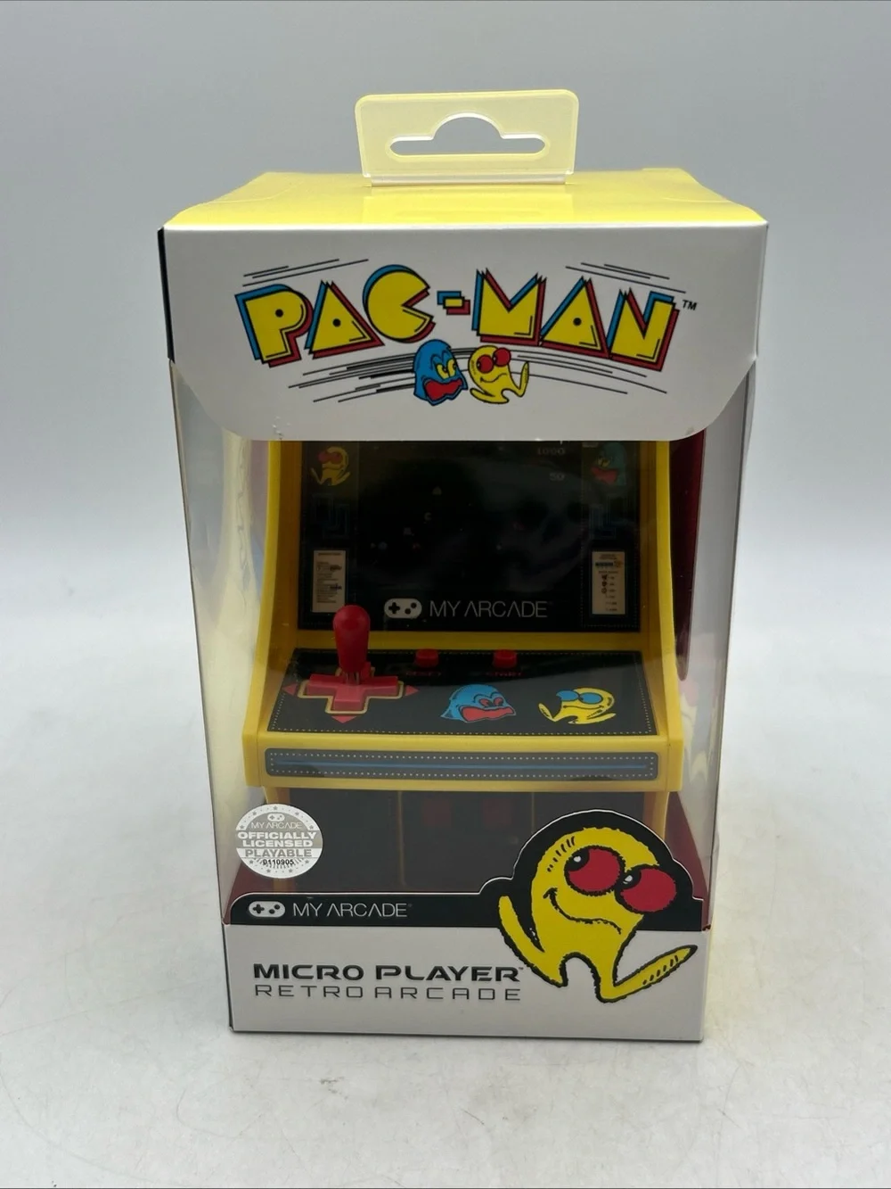 New Pac-Man Arcade Game Micro Player Mini Tabletop Handheld Retro